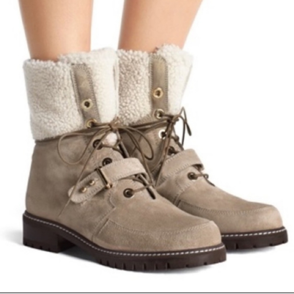 STUART WEITZMAN Viking Combat Boot